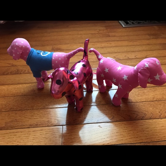 3 Victoria’s Secret Pink dogs - Picture 6 of 7